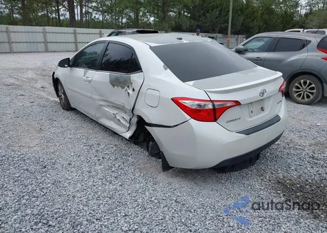 2015 Toyota Corolla Le Eco Premium from USA, damaged, VIN 5YFBPRHE4FP248419